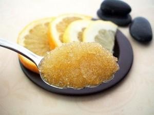 Homemade skincare Scrub